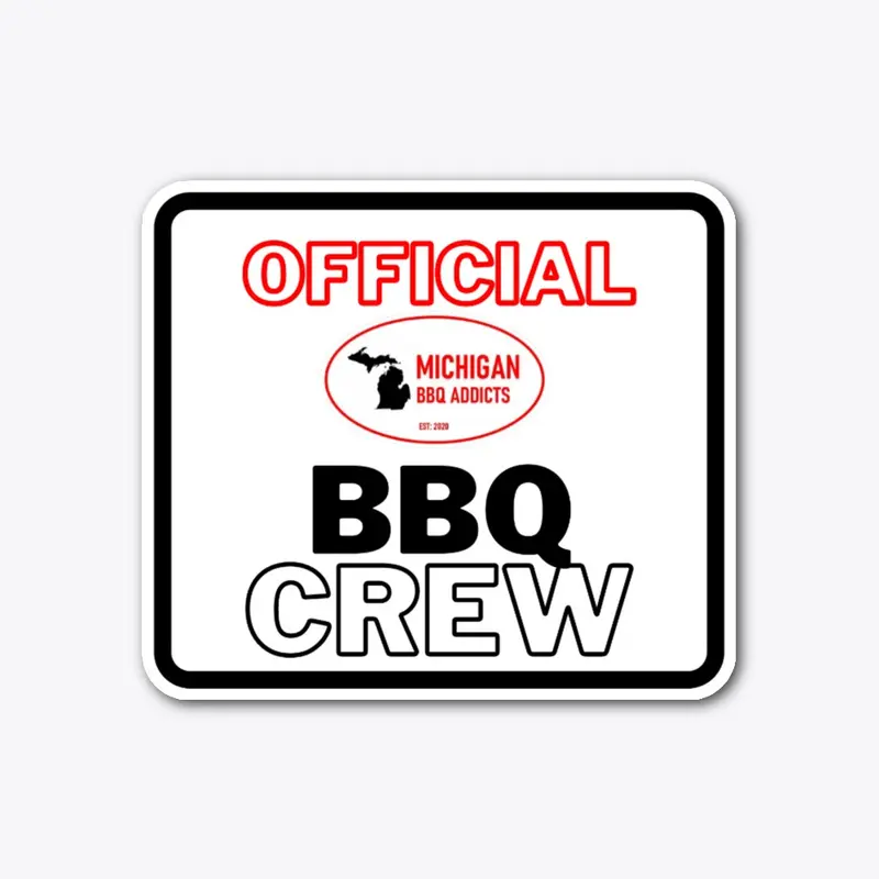 BBQ Crew Sticker